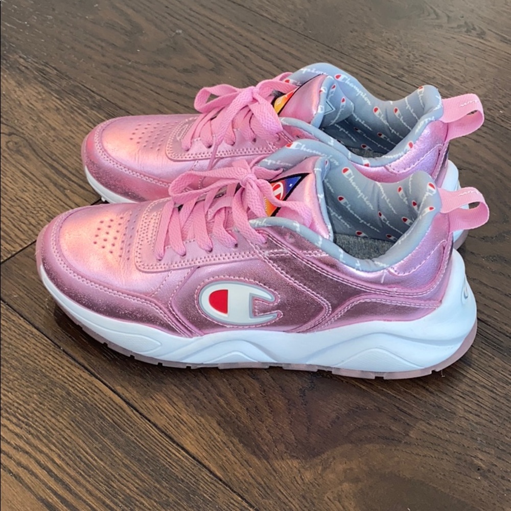 Champion 93EIGHTEEN METALLIC SNEAKERS 👟 - Picture 4 of 6
